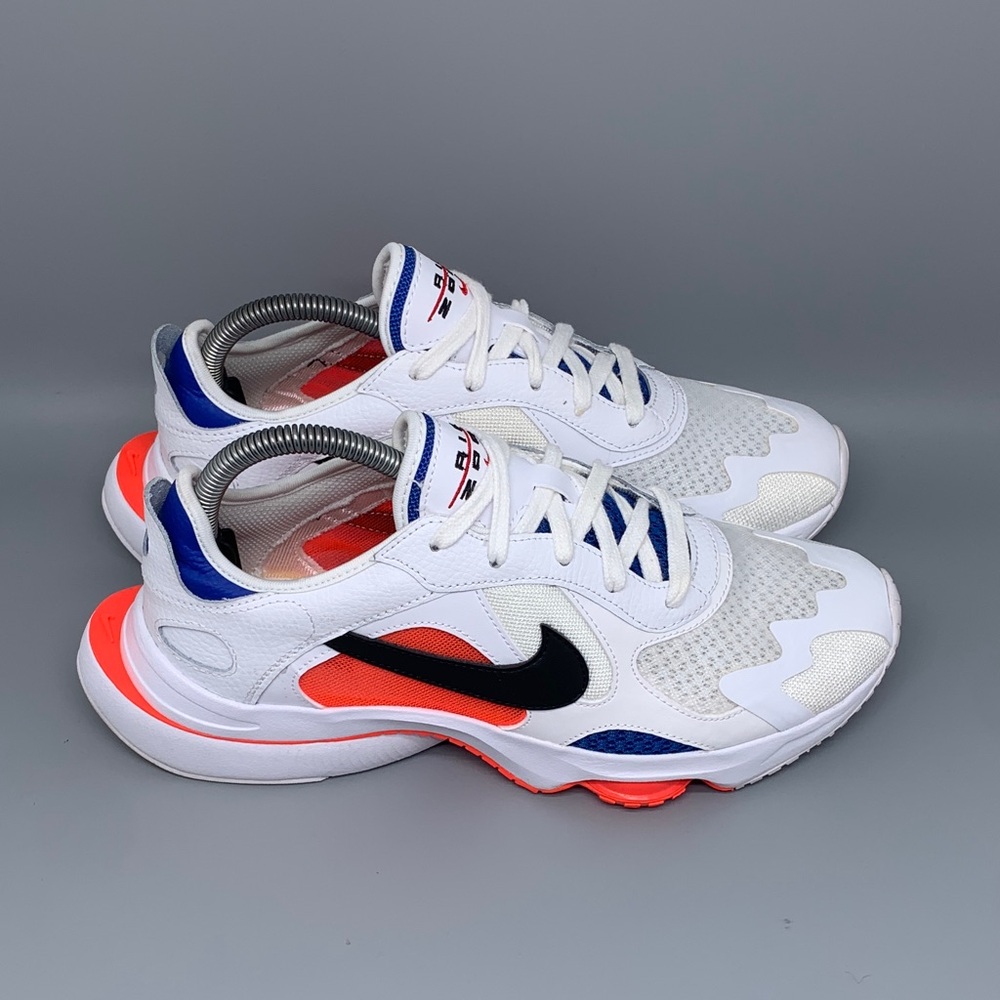 Nike Air Zoom Division White Blue Crimson Running Shoes CK2950-101 Women’s Sz 9